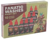 Image 1 for Army Painter Warpaints Fanatic Acrylic Model Paint Set (Washes)