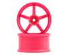 ARP ARW02 5 Mode 5-Spoke Drift Wheels (Pink) (2) (6mm Offset)
