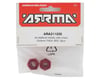 Image 2 for Arrma 6S BLX 17mm Aluminum Wheel Hex (Red) (2)