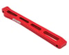 Image 1 for Arrma EXB 118mm Front Center Aluminum Chassis Brace (Red)