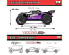 Image 14 for Arrma Vorteks 2WD MEGA 550 RTR Brushed 1/10 Off-Road Stadium Truck (Purple)