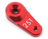 Image 1 for Arrma Aluminum Servo Horn (25T-ProTek/Savox/Futaba) (Red)