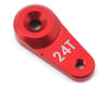 Image 1 for Arrma Aluminum Servo Horn (24T-Hitec) (Red)