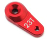 Image 1 for Arrma Aluminum Servo Horn (23T-Sanwa/KO/JR) (Red)