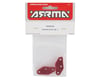 Image 2 for Arrma 8S BLX Aluminum Steering Plate A (Red) (2)