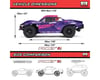 Image 17 for Arrma Fury 223S BLX 1/10 Brushless RTR 2WD Short Course Truck (Purple)