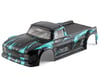 Image 1 for Arrma Infraction 1/8 Pre-Painted Truck Body (Black/Teal)
