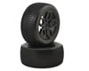 Image 1 for Arrma 17mm Hex Dboots 'Exabyte NT' Pre-Mounted Tire Set (Black) (2)