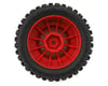 Image 3 for Arrma dBoots 'Fortress' 1/18 Pre-Mounted Off-Road Tire Set (Red) (4)