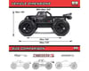 Image 15 for Arrma Notorious 6S BLX Brushless RTR 1/8 Monster Stunt Truck (Black) (V6)