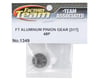 Image 2 for Team Associated Factory Team Aluminum 48P Pinion Gear (3.17mm Bore) (31T)