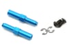 Image 1 for Team Associated Aluminum Front Axle (Blue) (B4)