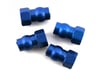 Image 1 for Team Associated Factory Team Aluminum Shock Bushing Short (Blue) (4)