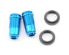 Image 1 for Team Associated Factory Team Aluminum Front Threaded Shocks w/Collar (Blue) (2)