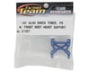 Image 2 for Team Associated Factory Team Aluminum Front Shock Tower (Blue)