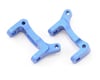 Image 1 for Team Associated Factory Team Aluminum Caster Blocks (Blue) (2)