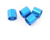 Image 1 for Team Associated Factory Team Aluminum Outdrive Sleeve (Blue) (4)