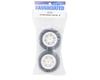 Image 2 for Team Associated Pre-Mounted Rear Spoked Wheel & Tire Set (2) (White)