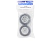 Image 2 for Team Associated Pre-Mounted Rear Spoked Wheel & Tire Set (2) (Chrome)