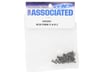 Image 2 for Team Associated 3x10mm Flat Head Phillips Screw (20)