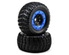 Image 1 for Team Associated Rival Pre-Mounted Tire & Wheel Set (2) (Blue)