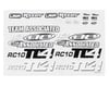 Image 1 for Team Associated TC4 Decal Sheet