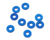 Image 1 for Team Associated 7.8x1.0mm Aluminum Bulkhead Ball Stud Washer (Blue) (10)