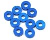 Image 1 for Team Associated 7.8x2.0mm Aluminum Bulkhead Washer (Blue) (10)