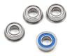 Image 1 for Team Associated TC7 Factory Team 4x8x3mm Flanged Ball Bearings (4)