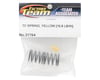 Image 2 for Team Associated TC7.1 Factory Team Springs (2) (Yellow - 16.8lb) (Short)