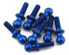 Image 1 for Team Associated Aluminum Ball Studs (Blue) (8)