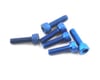 Image 1 for Team Associated 4-40 x 3/8" Aluminum Screw (6) (Blue)