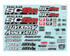 Image 1 for Team Associated RC10 SC6.2 Decal Sheet
