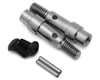 Image 1 for Team Associated RC10B6/RC10B7 Factory Team Titanium Hex Adapter Front Axles (2)
