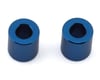 Image 1 for Team Associated 3x6x6.5mm Aluminum Spacers (Blue) (2)