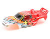 Image 1 for Team Associated Pre-Painted T4 Flames Body (Red)