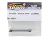 Image 2 for Team Associated 30.5mm RC8B3 Factory Team "Chrome Finish" Front Shock Shaft (2)