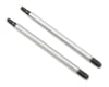 Image 1 for Team Associated 33.5mm RC8T3 Factory Team "Chrome Finish" Front Shock Shaft (2)