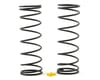 Image 1 for Team Associated RC8B3.1 Front V2 Shock Spring Set (Yellow - 5.7lb/in) (2)