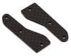 Image 1 for Team Associated RC8B4/RC8B4e Factory Team Carbon Front Upper Arm Inserts (2)