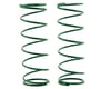 Image 1 for Team Associated Front Shock Spring Set (Green - 4.0) (2) (RC8.2)