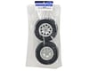 Image 2 for Team Associated 12mm Hex KMC Tire/Wheel Combo (2) (Silver)
