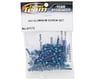 Image 2 for Team Associated Factory Team Aluminum Screw Kit (Blue) (SC10 4X4)