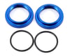 Image 1 for Team Associated 12mm Big Bore Threaded Collar (Blue) (2)