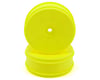 Image 1 for Team Associated 12mm Hex 61mm 2WD Front Buggy Wheels (2) (Yellow) (B6)