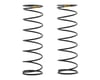Image 1 for Team Associated 12mm Rear Shock Spring (2) (Yellow/2.30lbs) (61mm Long)