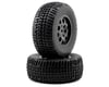 Image 1 for Team Associated KMC Rear Tire/Wheel Combo (2) (Black)