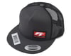 Image 1 for Team Associated Factory Team Logo "Flatbill" Trucker Hat (Black/Grey) (One Size Fits Most)
