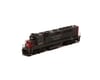 Image 1 for Athearn HO GP40P-2, SP Grey & Red #3197