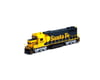 Image 1 for Athearn HO GP38-2, SF/Yellow Warbonnet #2379